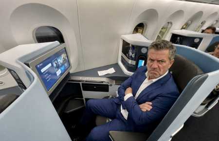 First class cabin